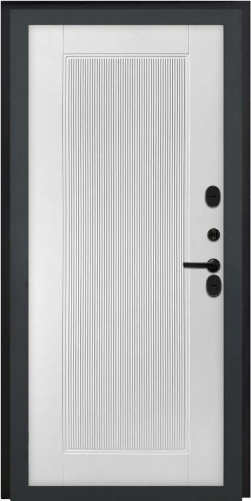 Входная дверь ДвериПРО Росна ПВХ 10мм Астрод веллуто бьянко DPRO222709 внутренняя сторона